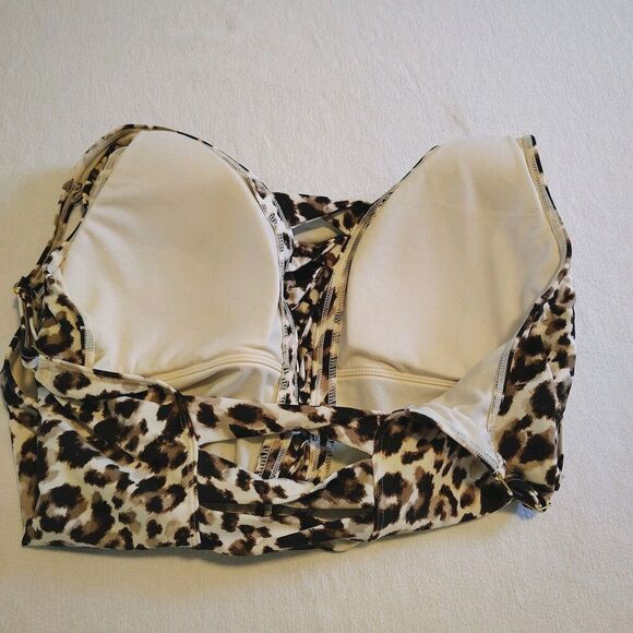 Bleu Rod Beattie Animal Print Soft Cup Adjustable Strap One Piece Size 14 NWT - Picture 8 of 13